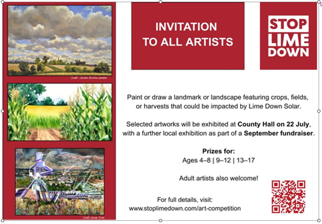 Stop Lime Down - Invitation to Artists
